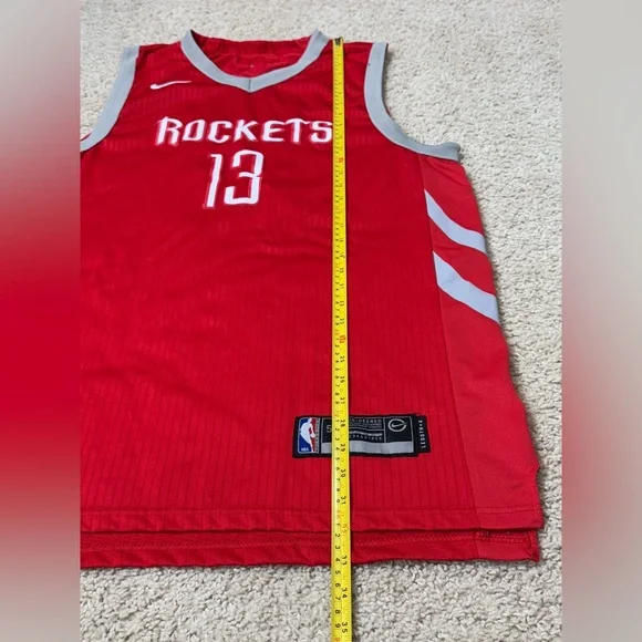 Houston Rockets 13 James Harden NBA Nike Basketball Jersey XL - Picture 8 of 9
